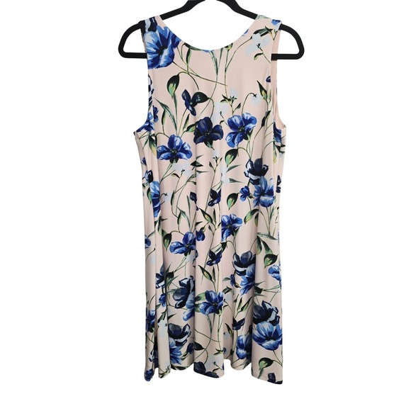 Lauren Ralph Lauren Floral Swing Dress 16P Petite Cottagecore Spring Easter - Picture 5 of 8